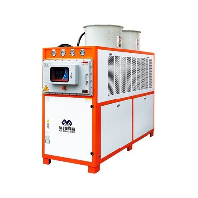 R407C R22 مبردات المياه للعمليات الصناعية المبرد الهوائي المزلق