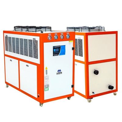 جهاز تبريد مياه 8 حصان لاستخدام صناعي مع التحكم في PLC المعالج الدقيق